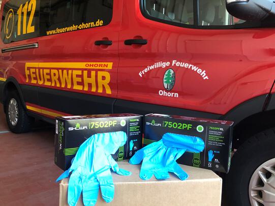 Spende Einmalhandschuhe